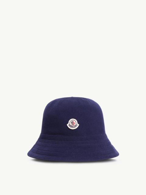Moncler Logo Patch Bucket Hat