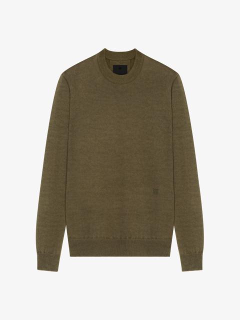 SWEATER IN WOOL AND CASHMERE