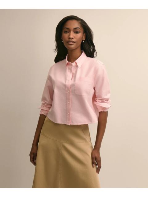 Brooks Brothers The Cropped Oxford Shirt