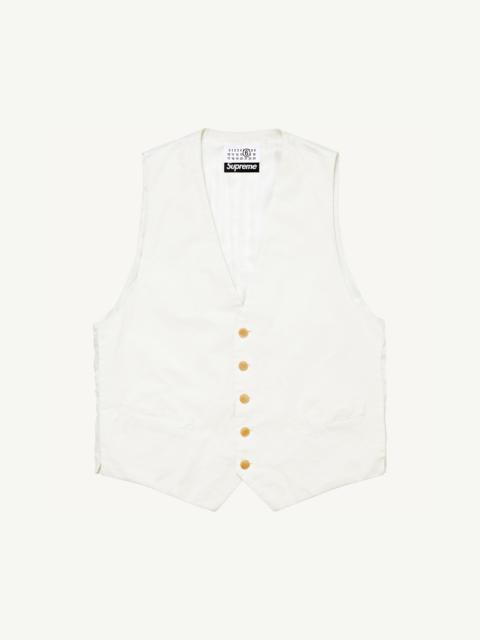 MM6 Maison Margiela Supreme®/ MM6 Washed Cotton Suit Vest