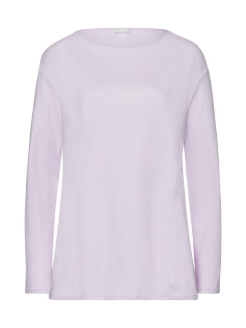 HANRO Loie Relaxed Round Neck Cotton Top