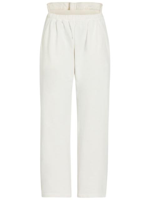 BETTTER Bettter Contrasting Denim and Cotton Straight-leg Trousers