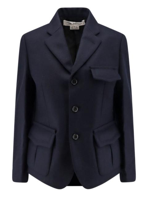 Comme des Garçons PLAY flap-pocket wool blazer