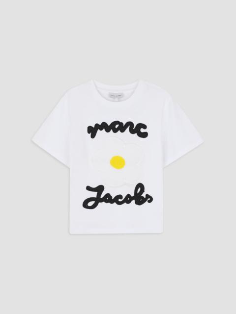 Marc Jacobs Girl's Little Girl's & Girl's Logo Daisy T-Shirt - White