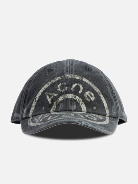 Acne Studios PRINTED LOGO CAP