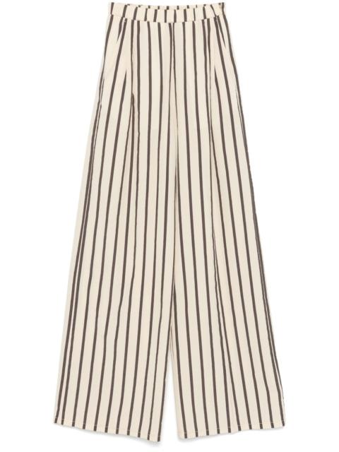 forte_forte striped palazzo pants