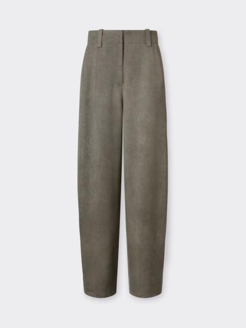 Ferrari Viscose trousers with a vintage effect