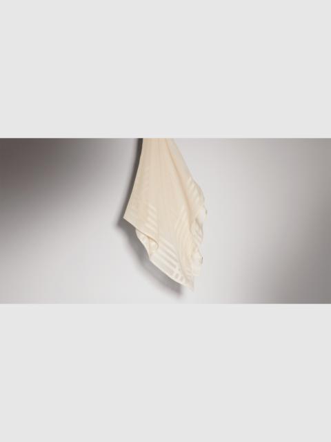 GUCCI Lightweight silk jacquard shawl