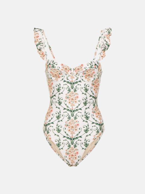 Agua by Agua Bendita Ajonjoli floral swimsuit