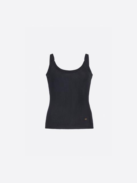 SILK TANKTOP WITH PENDANT