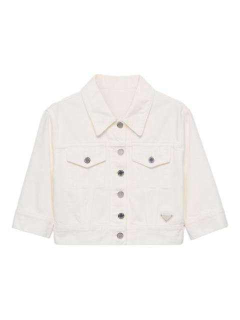 Prada cropped denim jacket