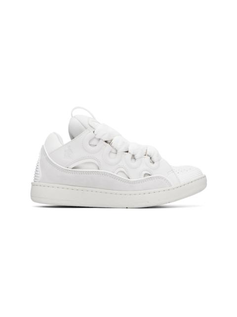 White Curb Sneakers