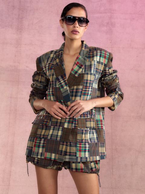 CYNTHIA ROWLEY Madrid Madras Blazer