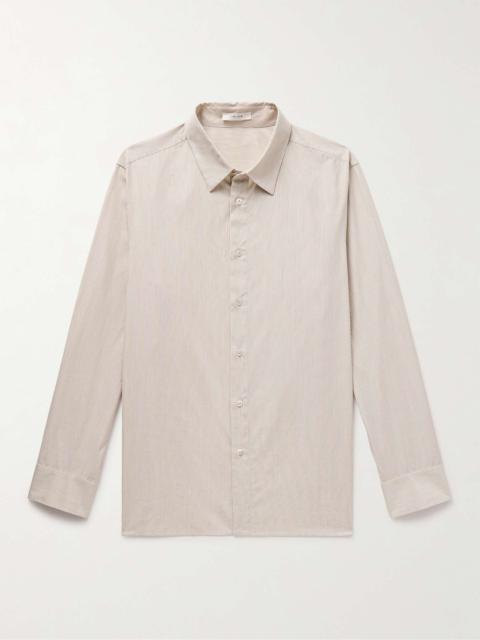 The Row Julio Striped Cotton-Poplin Shirt