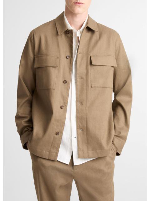 Italian Linen-Cotton Chore Coat