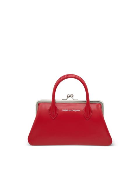 Comme Des Garçons clasp-fastening top-handle wallet
