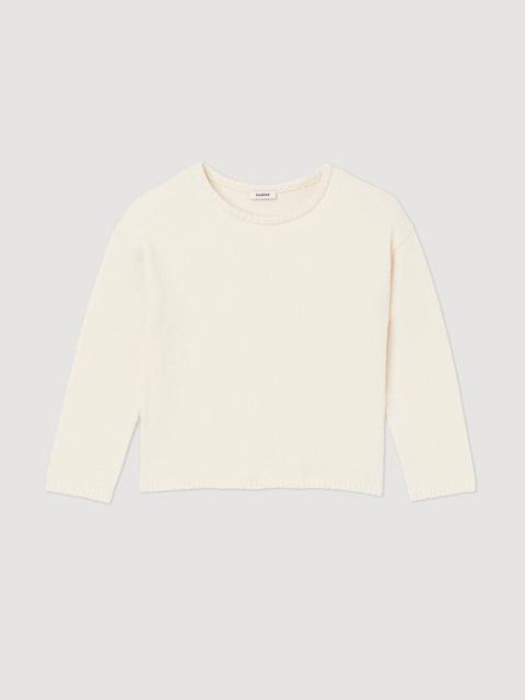 Sandro Bouclé knit sweater