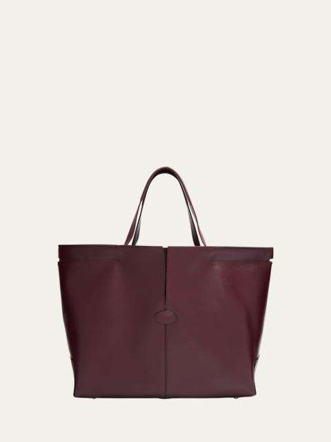 Tod's Di Bag Folia Leather Shopper Tote Bag