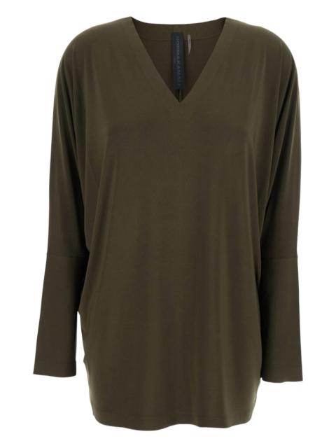 NORMA KAMALI V-neck top
