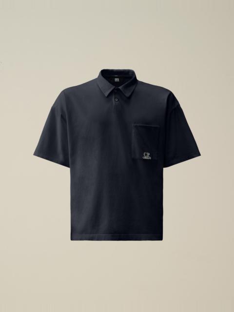 C.P. Company 20/1 Jersey Boxy Polo Shirt