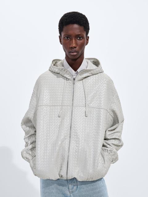 Bottega Veneta Small Intrecciato Leather Blouson