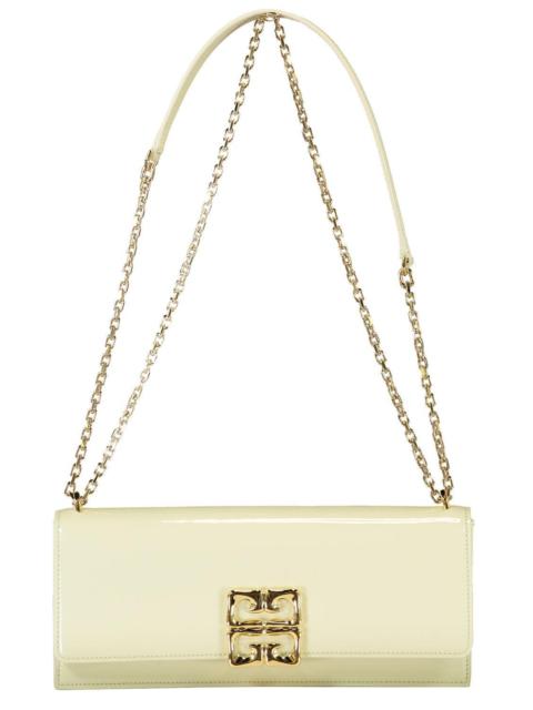 Givenchy 4G Liquid Clutch Bag - Cream
