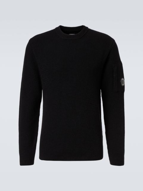 C.P. Company Ribbed-knit wool-blend sweater