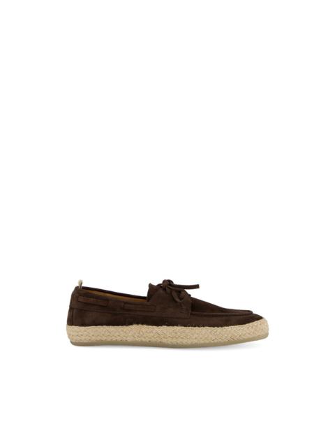 OFFICINE CREATIVE Bowline 005 suede espadrilles