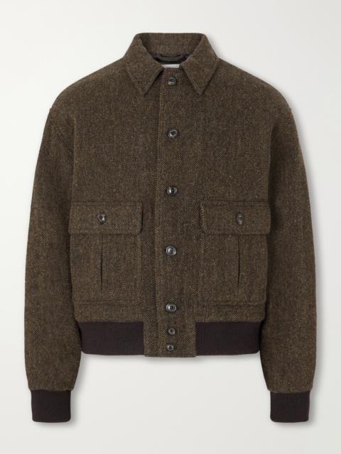 Valstar Colin Virgin Wool Bomber Jacket