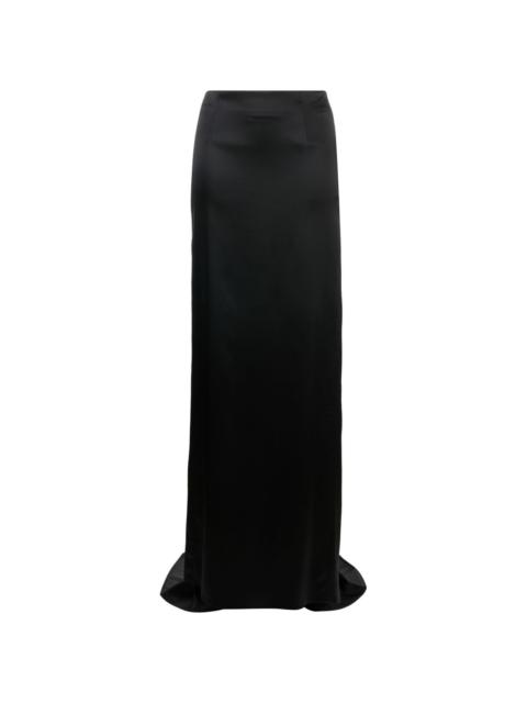 floor-length maxi skirt