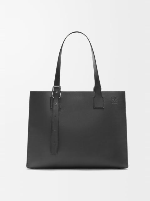 Loewe Buckle Horizontal Tote in classic calfskin
