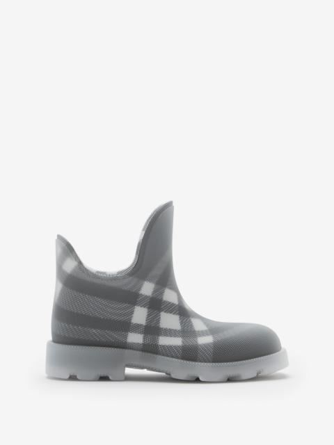 Burberry Check Rubber Marsh Low Boots