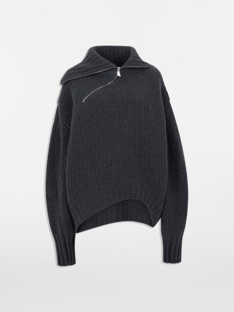 THE ATTICO DARK GREY SWEATER