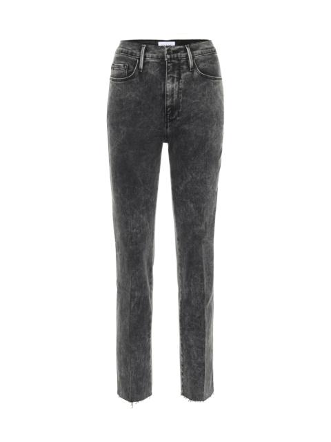 FRAME Le Sylvie high-rise straight jeans