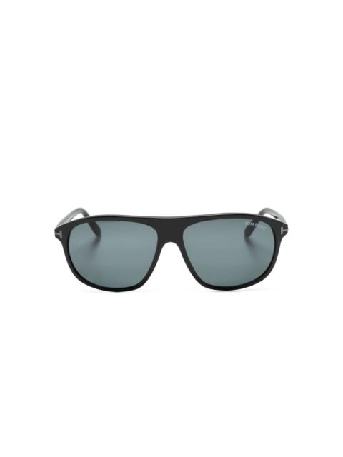 square-frame sunglasses