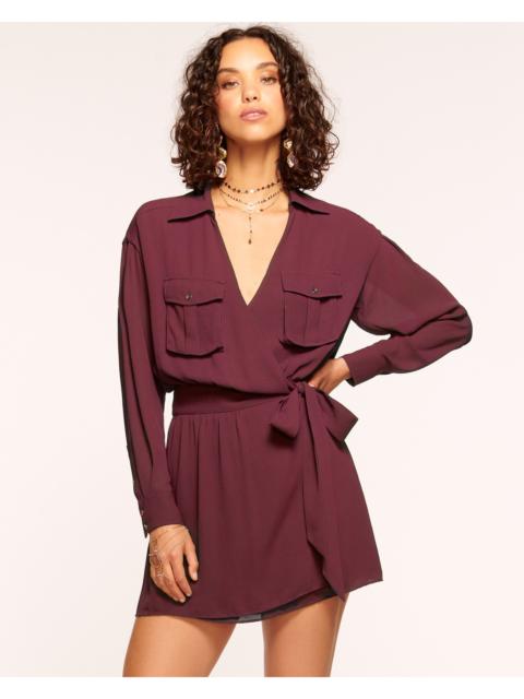 RAMY BROOK Summer Mini Wrap Dress