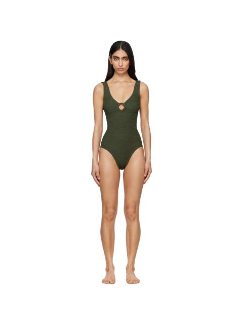 Hunza G Khaki Celine Swimsuit