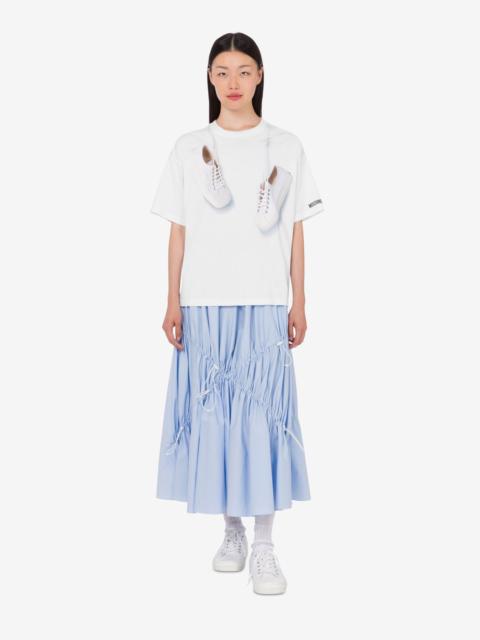 Moschino PRINTED ORGANIC COTTON JERSEY T-SHIRT