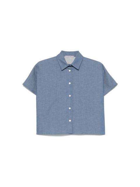DUŠAN cropped shirt