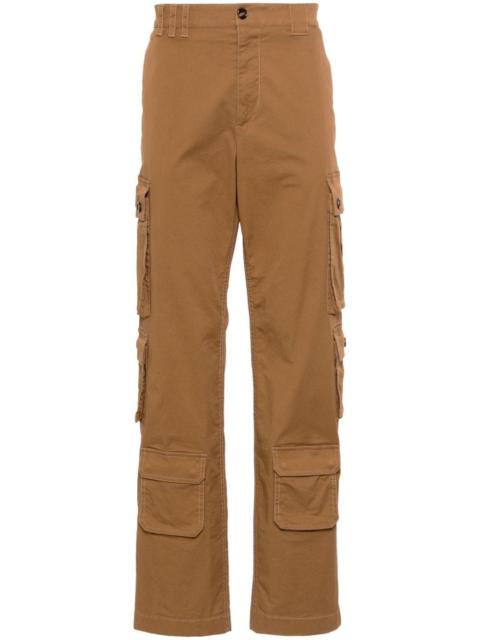 Dolce & Gabbana logo-patch cargo pants