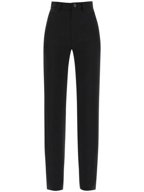 RAY TROUSERS IN WOOL SERGE