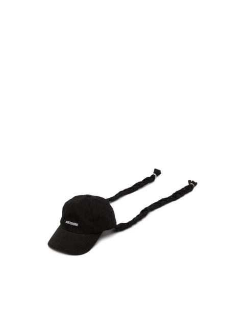 We11done logo-embroidered cap