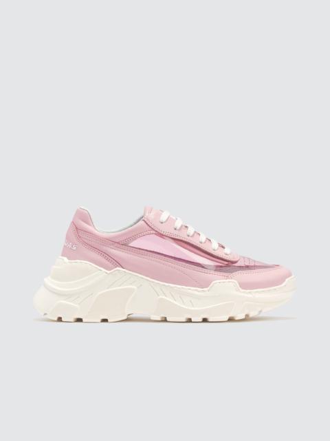 Joshua Sanders ZENITH PINK PVC SNEAKERS