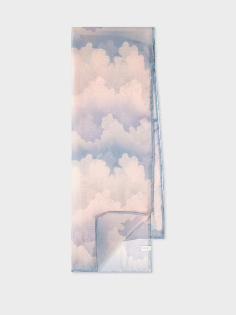 Paul Smith Cloud Silk Scarf