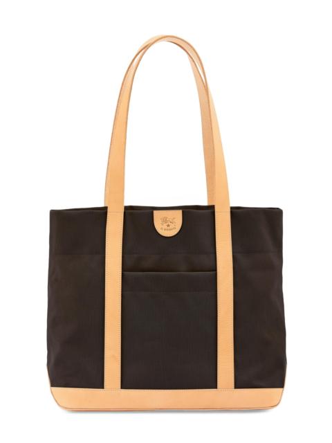 IL BISONTE Women's Caramella Classic Medium Tote - Nero Natural