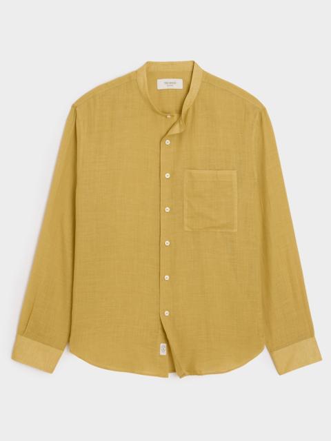 TODD SNYDER Voile Band Collar Big Shirt