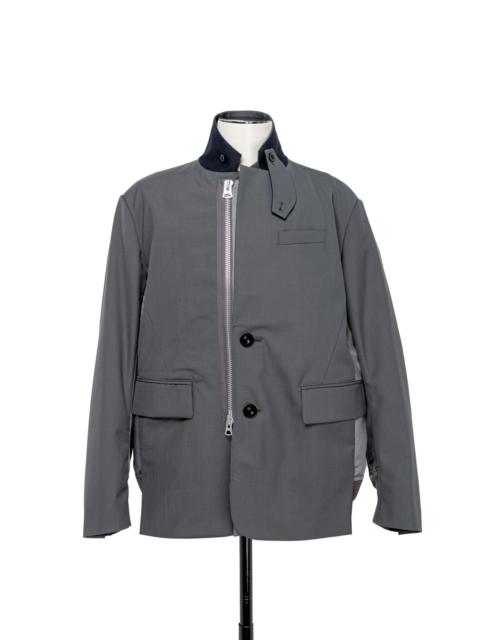 sacai Suiting x Nylon Twill Jacket