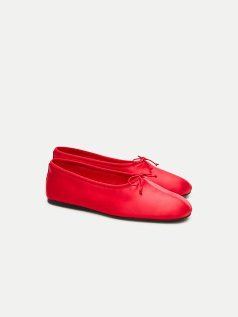 J.CREW Verona ballet flats in satin
