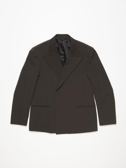 Regular fit suit jacket - Cacao brown