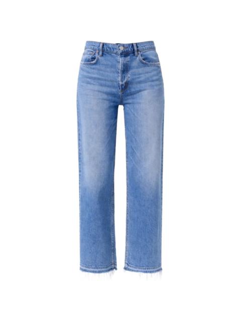 AGOLDE Ren frayed-hem jeans